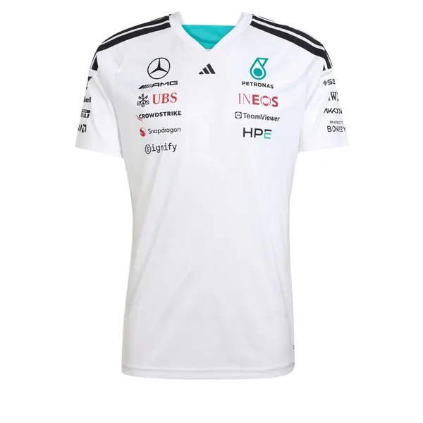 ADIDAS PERFORMANCE ADIDAS PERFORMANCE Tehnička sportska majica 'Mercedes-Amg Petronas Formula 1 Team Driver'  akvamarin / crvena / crna / bijela