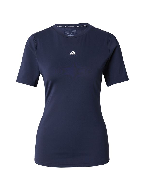 ADIDAS PERFORMANCE ADIDAS PERFORMANCE Tehnička sportska majica  morsko plava / bijela