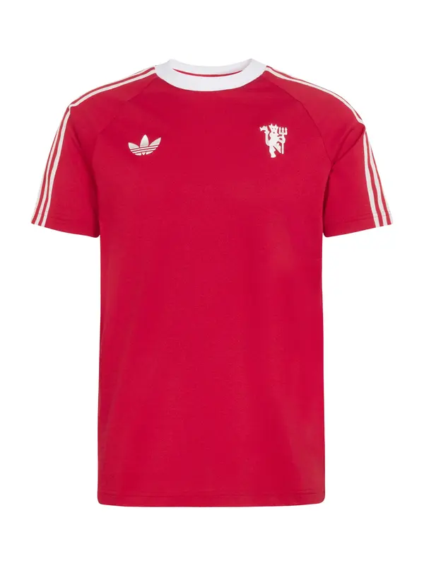 ADIDAS PERFORMANCE ADIDAS PERFORMANCE Tehnička sportska majica 'MUFC'  klasično crvena / bijela
