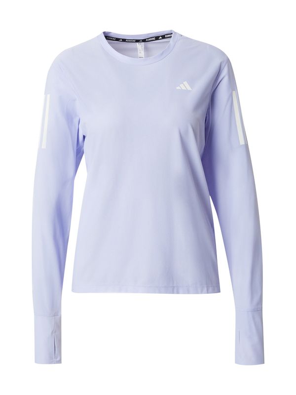 ADIDAS PERFORMANCE ADIDAS PERFORMANCE Tehnička sportska majica 'Own The Run'  lila / bijela