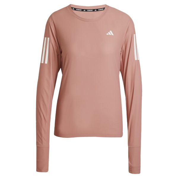 ADIDAS PERFORMANCE ADIDAS PERFORMANCE Tehnička sportska majica 'Own The Run'  prljavo roza / bijela