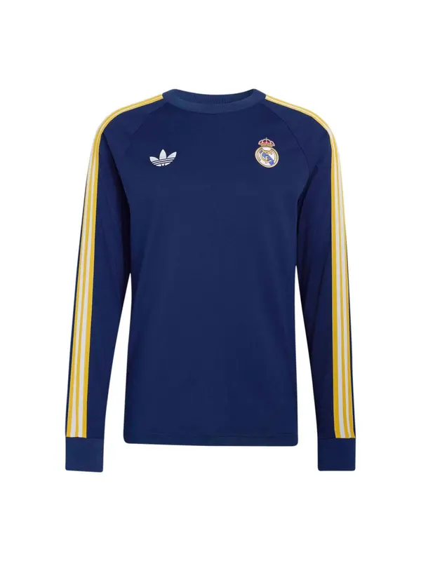 ADIDAS PERFORMANCE ADIDAS PERFORMANCE Tehnička sportska majica 'REAL'  tamno plava / žuta / bijela