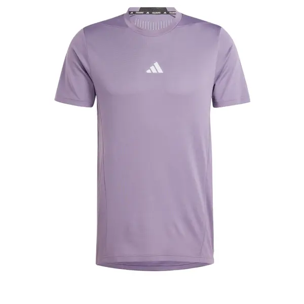 ADIDAS PERFORMANCE ADIDAS PERFORMANCE Tehnička sportska majica  sivkasto ljubičasta (mauve) / bijela