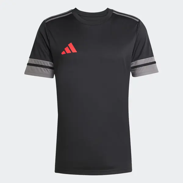 ADIDAS PERFORMANCE ADIDAS PERFORMANCE Tehnička sportska majica 'Squadra 25'  siva / vatreno crvena / crna