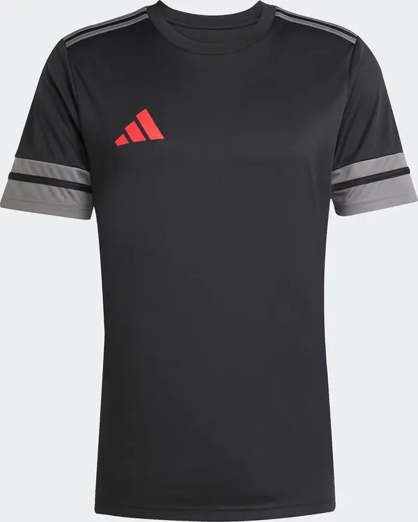 ADIDAS PERFORMANCE ADIDAS PERFORMANCE Tehnička sportska majica 'Squadra 25'  siva / vatreno crvena / crna