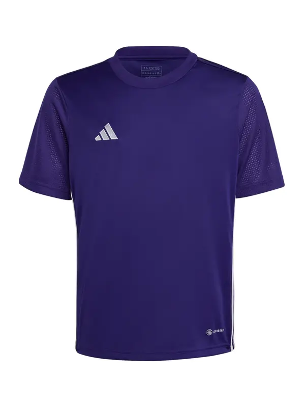 ADIDAS PERFORMANCE ADIDAS PERFORMANCE Tehnička sportska majica 'Tabela 23'  srebrno siva / tamno ljubičasta / bijela