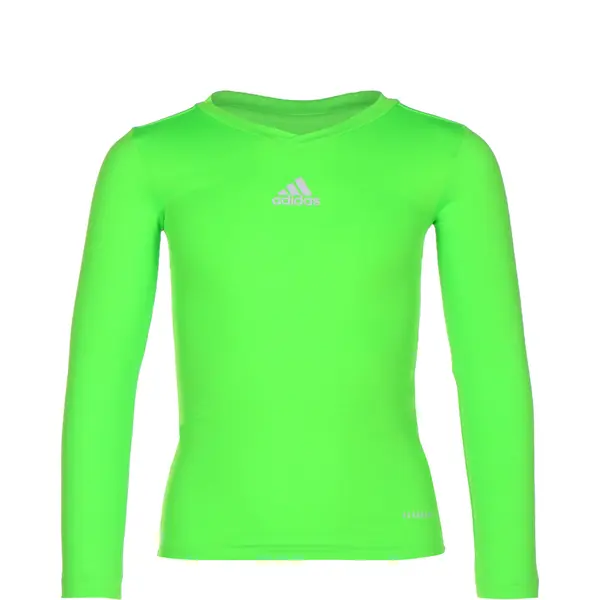 ADIDAS PERFORMANCE ADIDAS PERFORMANCE Tehnička sportska majica 'Team Base'  siva / neonsko zelena