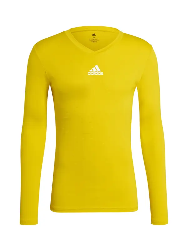 ADIDAS PERFORMANCE ADIDAS PERFORMANCE Tehnička sportska majica 'Team Base'  žuta / bijela