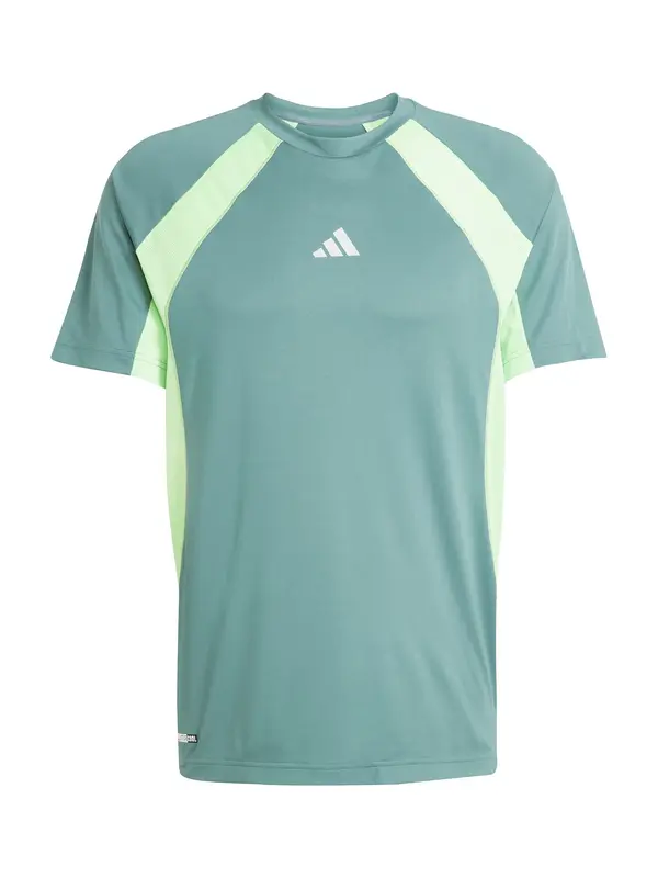 ADIDAS PERFORMANCE ADIDAS PERFORMANCE Tehnička sportska majica 'Tech App'  zelena / svijetlozelena / bijela
