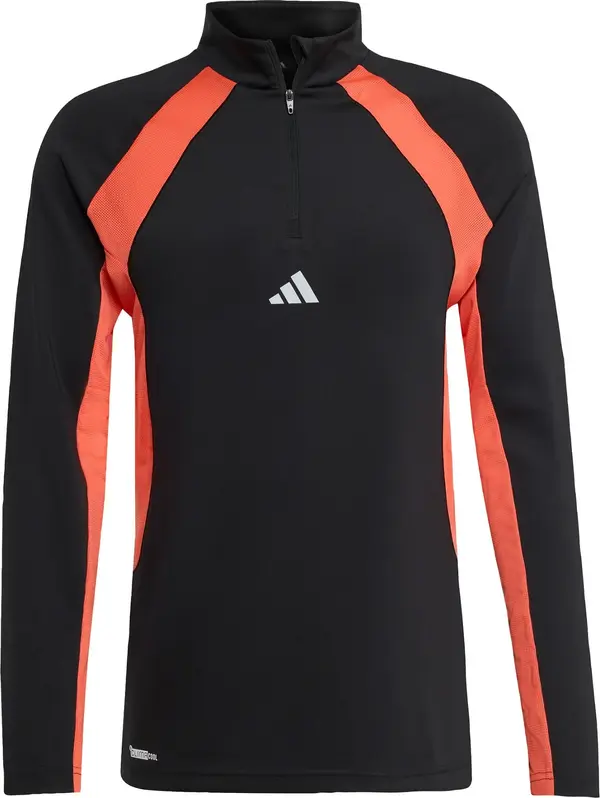 ADIDAS PERFORMANCE ADIDAS PERFORMANCE Tehnička sportska majica 'Tech Apparel'  narančasta / crna
