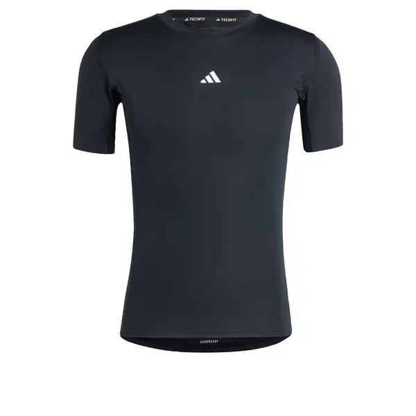 ADIDAS PERFORMANCE ADIDAS PERFORMANCE Tehnička sportska majica 'Techfit Compression'  crna / bijela