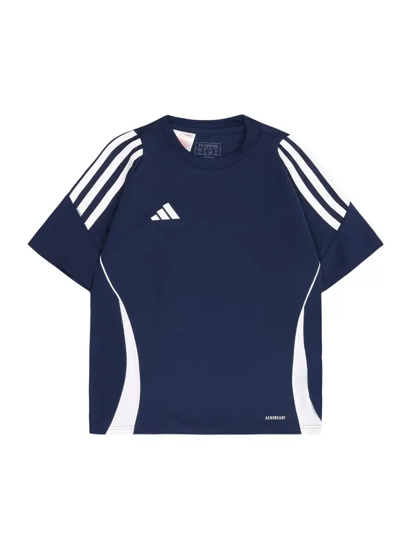 ADIDAS PERFORMANCE ADIDAS PERFORMANCE Tehnička sportska majica 'Tiro 24'  morsko plava / bijela