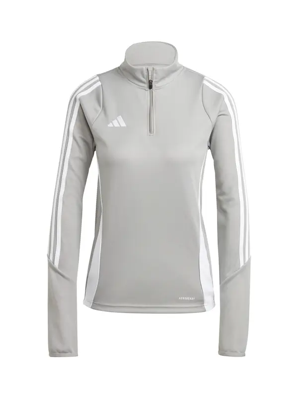 ADIDAS PERFORMANCE ADIDAS PERFORMANCE Tehnička sportska majica 'Tiro 24'  svijetlosiva / bijela