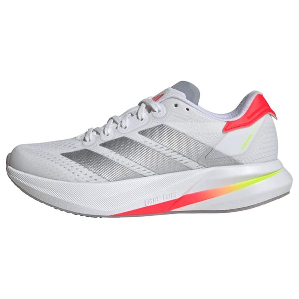 ADIDAS PERFORMANCE ADIDAS PERFORMANCE Tenisice za trčanje 'Duramo Speed 2'  srebrno siva / vatreno crvena / bijela