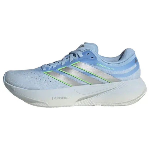 ADIDAS PERFORMANCE ADIDAS PERFORMANCE Tenisice za trčanje 'Supernova Solution 3'  svijetloplava / tamo siva / neonsko zelena