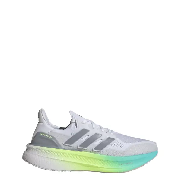 ADIDAS PERFORMANCE ADIDAS PERFORMANCE Tenisice za trčanje ' Ultraboost 5'  kameno siva / siva melange / neonsko zelena / bijela