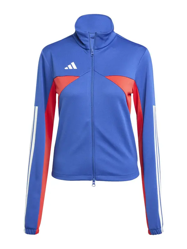 ADIDAS SPORTSWEAR ADIDAS SPORTSWEAR Jakna za vježbanje 'Tiro'  plava / krvavo crvena / bijela