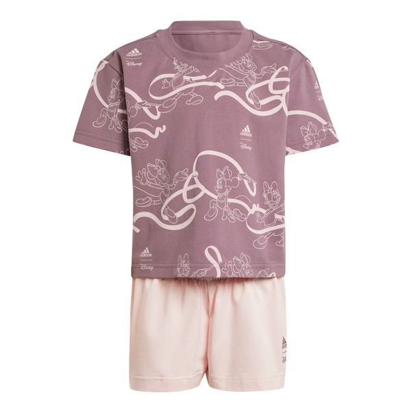 ADIDAS SPORTSWEAR ADIDAS SPORTSWEAR Komplet 'Disney Minnie And Daisy'  sivkasto ljubičasta (mauve) / rosé