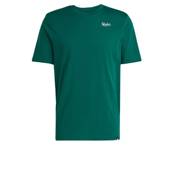 ADIDAS SPORTSWEAR ADIDAS SPORTSWEAR Majica 'Lounge Still Life Bowl'  tamno zelena / bijela