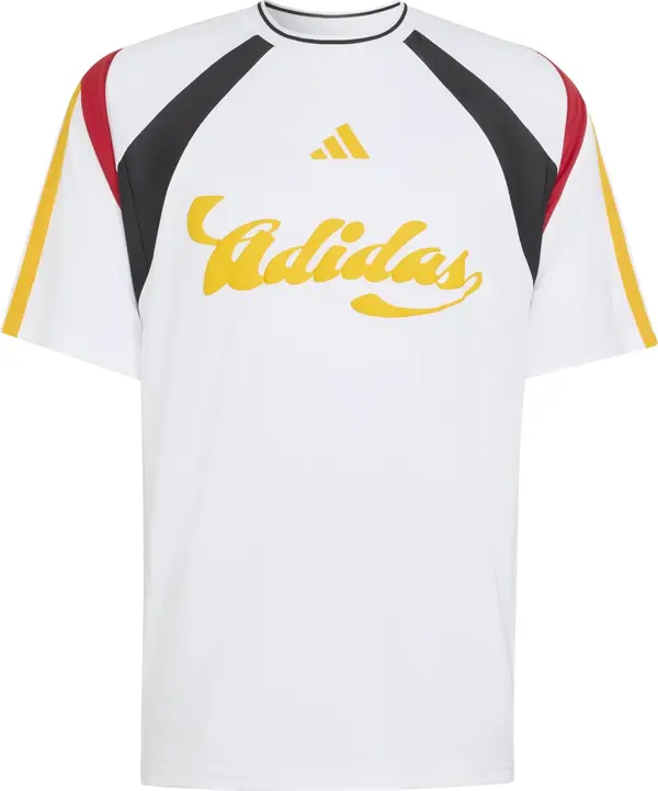 ADIDAS SPORTSWEAR ADIDAS SPORTSWEAR Majica 'TIRO'  tamo žuta / svijetlo crvena / crna / bijela