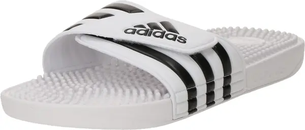 ADIDAS SPORTSWEAR ADIDAS SPORTSWEAR Natikače s potpeticom 'Adissage'  crna / bijela
