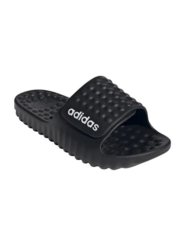 ADIDAS SPORTSWEAR ADIDAS SPORTSWEAR Natikače s potpeticom 'Adissage'  crna / bijela