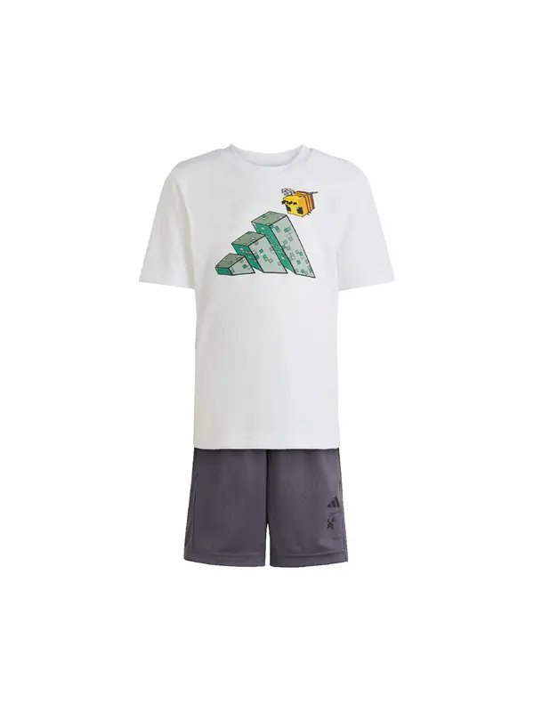ADIDAS SPORTSWEAR ADIDAS SPORTSWEAR Odjeća za vježbanje 'ADIDAS MINECRAFT TRAINING SUMMER'  žuta / zelena / crna / bijela