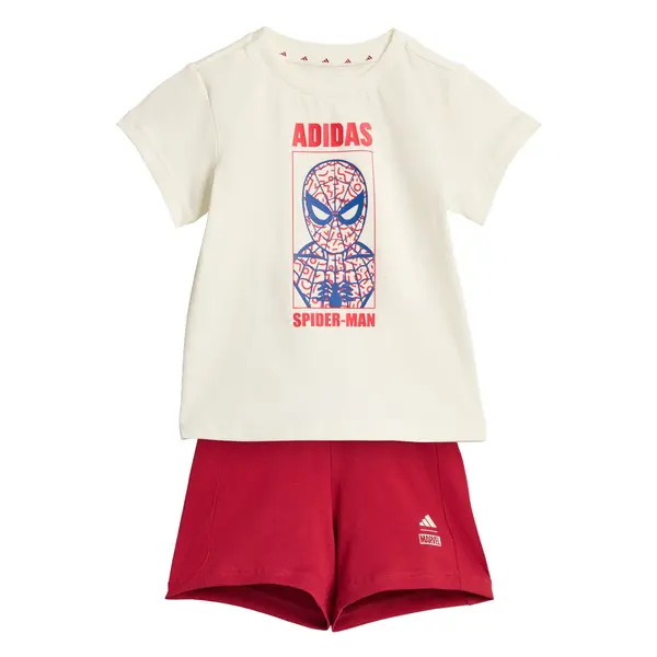 ADIDAS SPORTSWEAR ADIDAS SPORTSWEAR Odjeća za vježbanje 'Adidas x Marvel Spider-Man'  mornarsko plava / rubin crvena / vuneno bijela