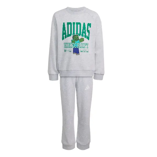 ADIDAS SPORTSWEAR ADIDAS SPORTSWEAR Odjeća za vježbanje 'Adidas x Minecraft'  kobalt plava / akvamarin / siva melange / zelena