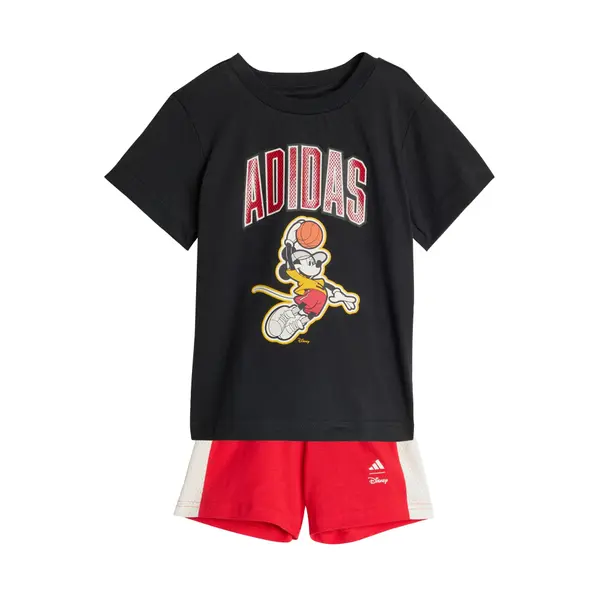 ADIDAS SPORTSWEAR ADIDAS SPORTSWEAR Odjeća za vježbanje 'Disney Micky Maus'  tamno narančasta / rubin crvena / crna / bijela