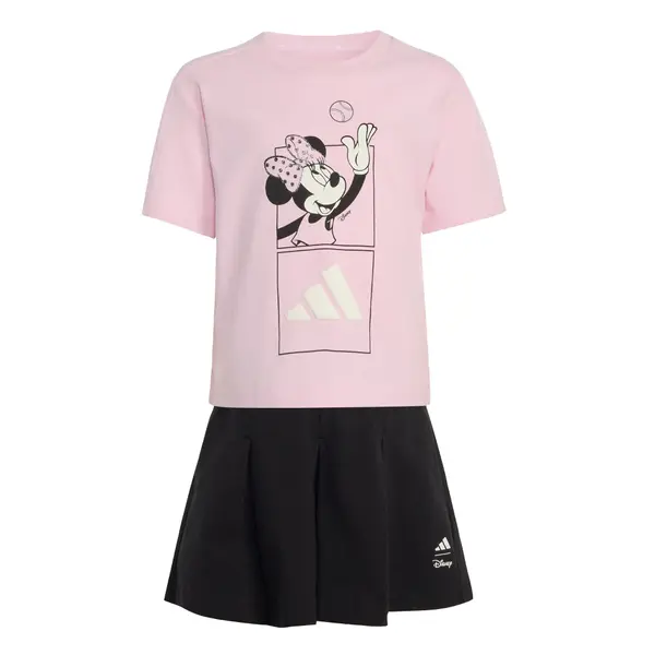 ADIDAS SPORTSWEAR ADIDAS SPORTSWEAR Odjeća za vježbanje 'Disney Minnie Maus'  roza / crna / bijela