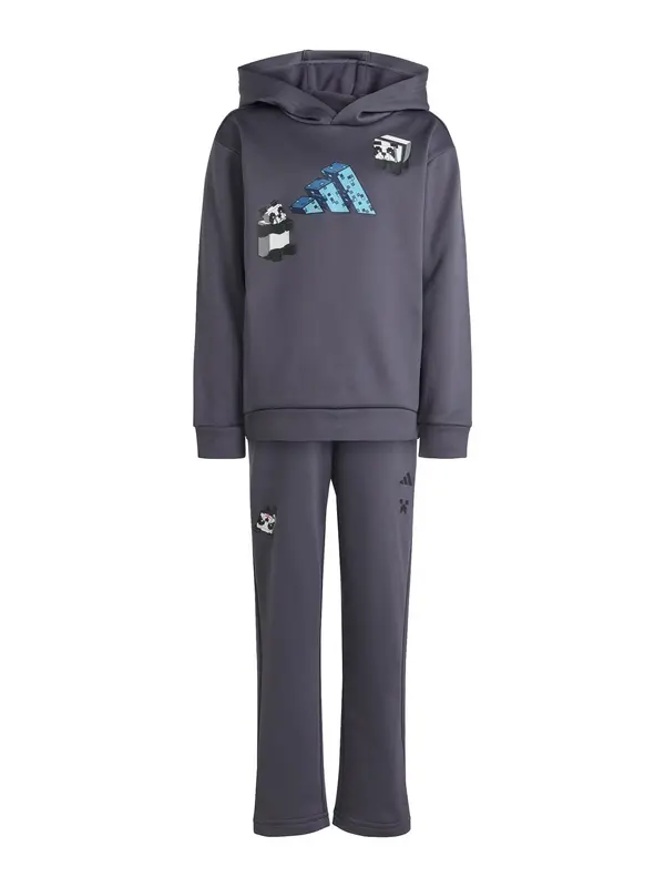 ADIDAS SPORTSWEAR ADIDAS SPORTSWEAR Odjeća za vježbanje 'MINECRAFT'  azur / tamo siva / crna / bijela