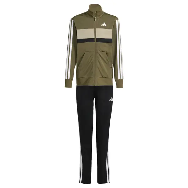 ADIDAS SPORTSWEAR ADIDAS SPORTSWEAR Odjeća za vježbanje 'Seasonal Essentials Tiberio'  maslinasta / crna / bijela