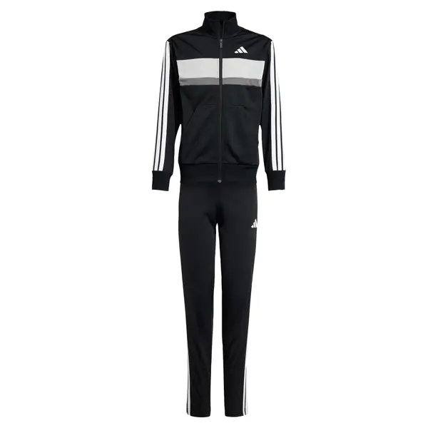 ADIDAS SPORTSWEAR ADIDAS SPORTSWEAR Odjeća za vježbanje 'Seasonal Essentials Tiberio'  siva / crna / bijela