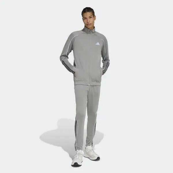 ADIDAS SPORTSWEAR ADIDAS SPORTSWEAR Odjeća za vježbanje 'Stadium'  svijetloplava / siva / tamo siva