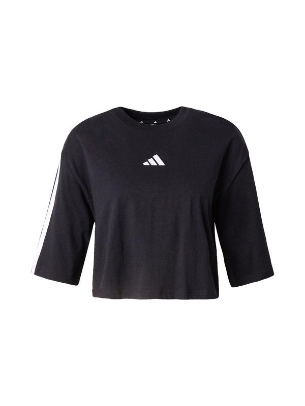 Adidas ADIDAS SPORTSWEAR Široka majica  crna / bijela