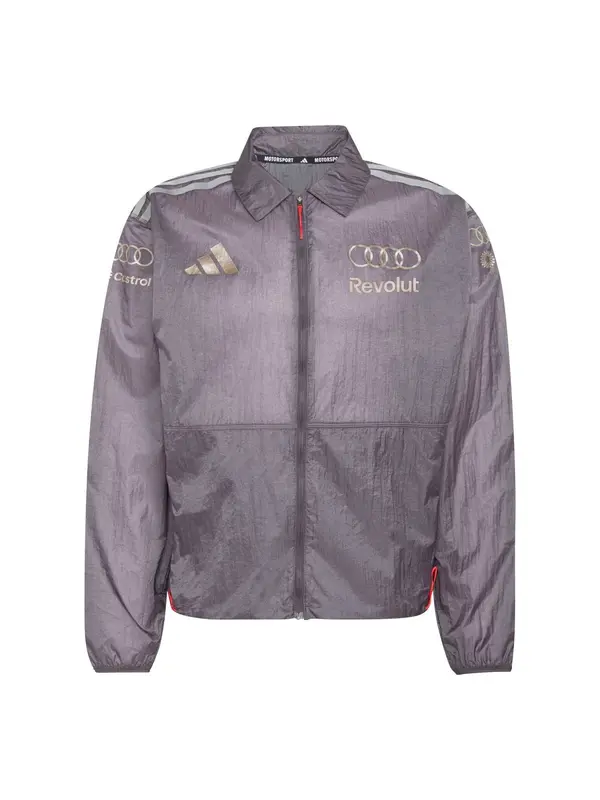 ADIDAS SPORTSWEAR ADIDAS SPORTSWEAR Sportska jakna 'AU PD'  siva / svijetlosiva
