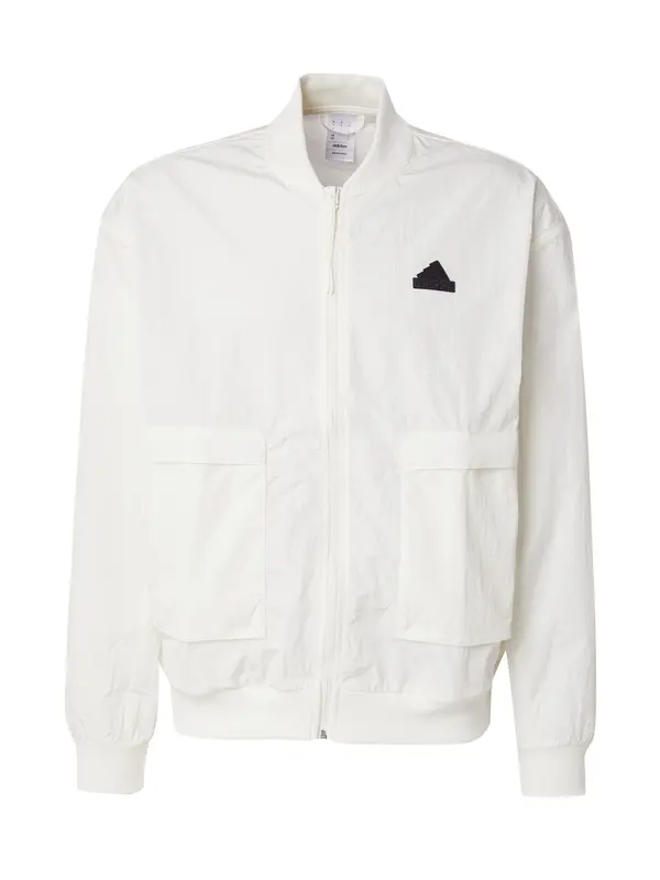 ADIDAS SPORTSWEAR ADIDAS SPORTSWEAR Sportska jakna 'City Escape'  crna / bijela