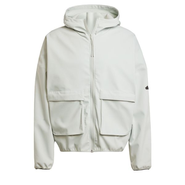 ADIDAS SPORTSWEAR ADIDAS SPORTSWEAR Sportska jakna 'City Escape'  svijetlosiva / crna