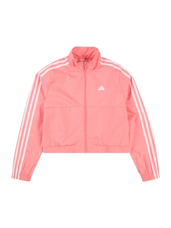 ADIDAS SPORTSWEAR ADIDAS SPORTSWEAR Sportska jakna 'ES 3S'  roza / bijela
