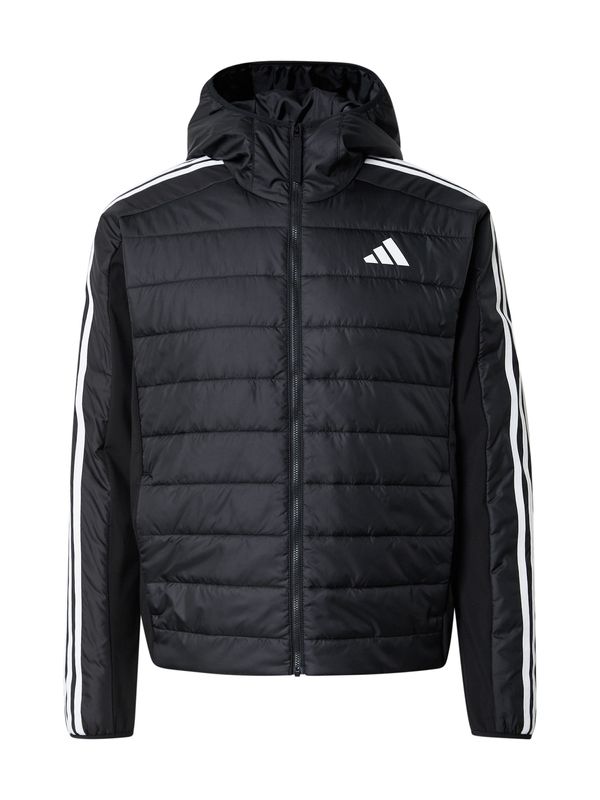 ADIDAS SPORTSWEAR ADIDAS SPORTSWEAR Sportska jakna 'ESS'  crna / bijela