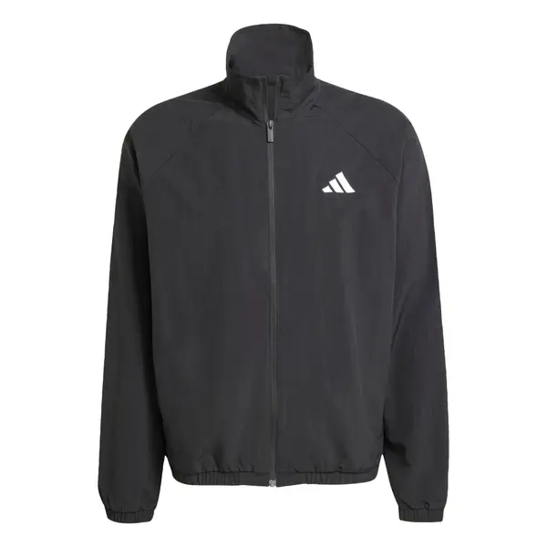 ADIDAS SPORTSWEAR ADIDAS SPORTSWEAR Sportska jakna 'Essential'  crna / bijela