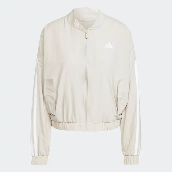 ADIDAS SPORTSWEAR ADIDAS SPORTSWEAR Sportska jakna 'Essentials'  bijela / prljavo bijela