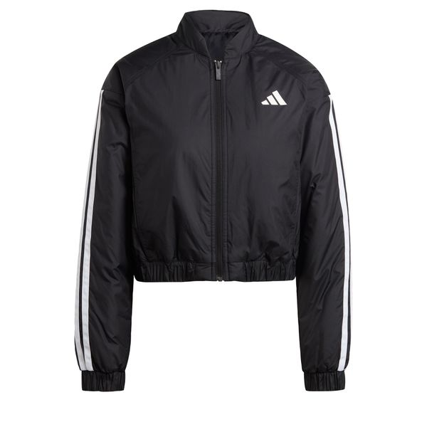 ADIDAS SPORTSWEAR ADIDAS SPORTSWEAR Sportska jakna 'Essentials'  crna / bijela