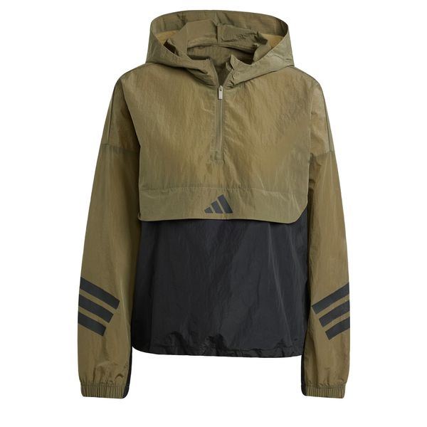 ADIDAS SPORTSWEAR ADIDAS SPORTSWEAR Sportska jakna 'Future Icons'  maslinasta / crna