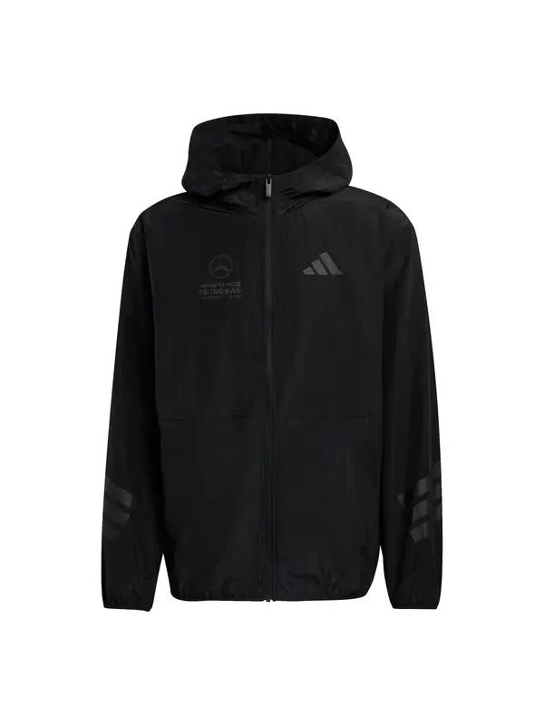 ADIDAS SPORTSWEAR ADIDAS SPORTSWEAR Sportska jakna 'MER LOT WB M'  siva / crna