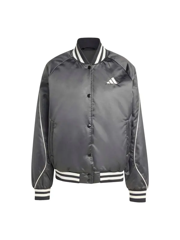 ADIDAS SPORTSWEAR ADIDAS SPORTSWEAR Sportska jakna 'Stadium'  crna / bijela
