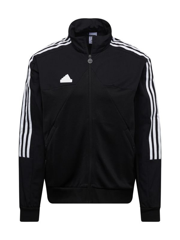 ADIDAS SPORTSWEAR ADIDAS SPORTSWEAR Sportska jakna 'TIRO'  crna / bijela