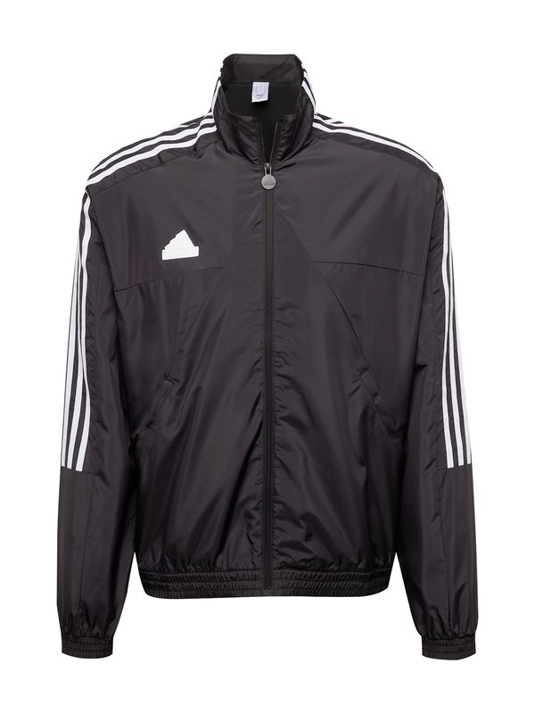 ADIDAS SPORTSWEAR ADIDAS SPORTSWEAR Sportska jakna 'TIRO'  crna / bijela