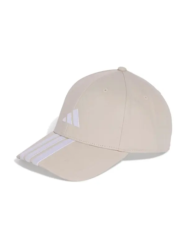 ADIDAS SPORTSWEAR ADIDAS SPORTSWEAR Sportska šilterica '3-Stripes New Logo Baseball'  bež / bijela